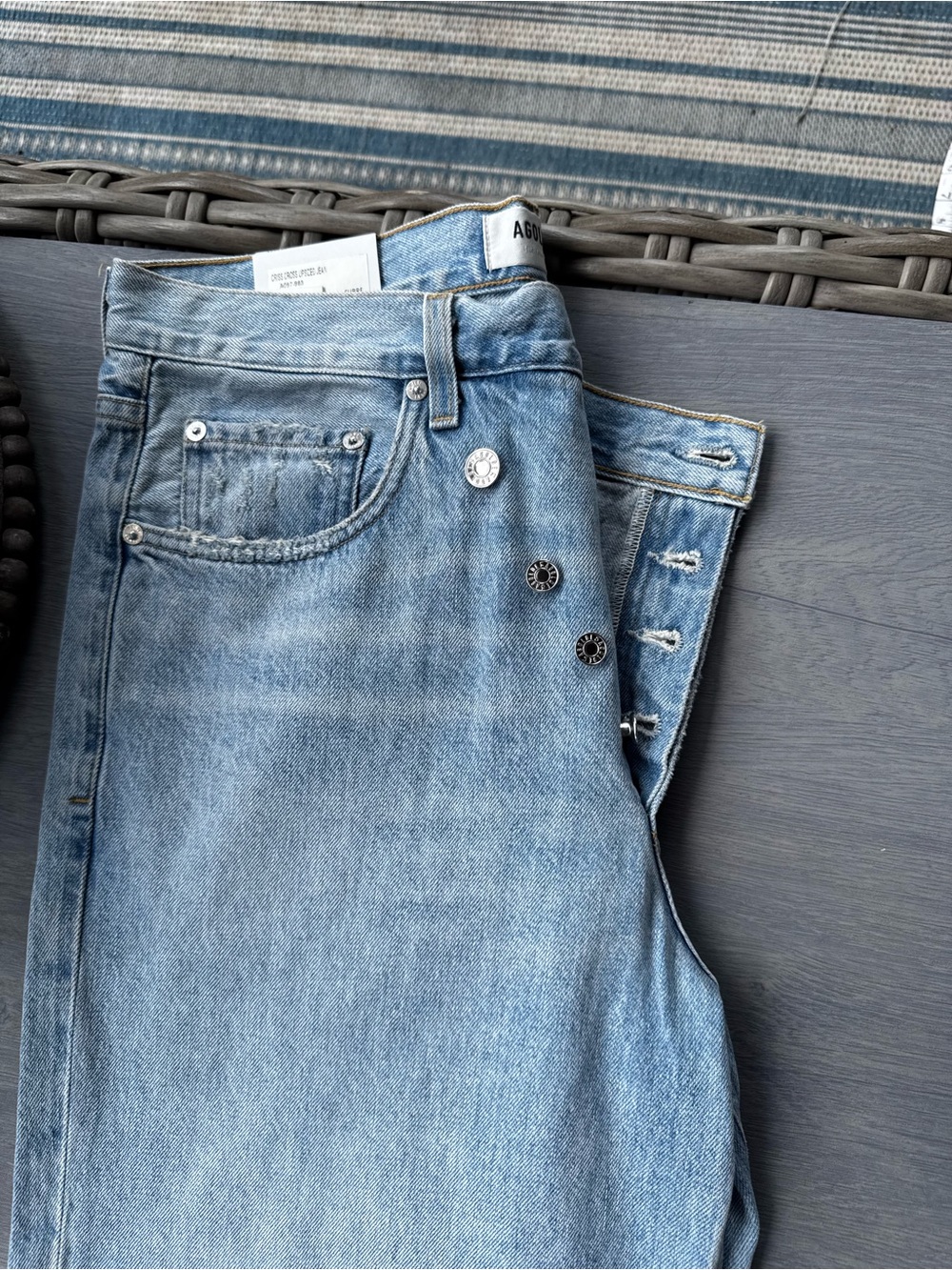 Agolde Criss Cross Upsized Jean - NWT - Picture 10 of 10